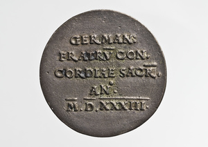 Medaille der Markgrafen Ernst und Bernhard III., Rückseite
