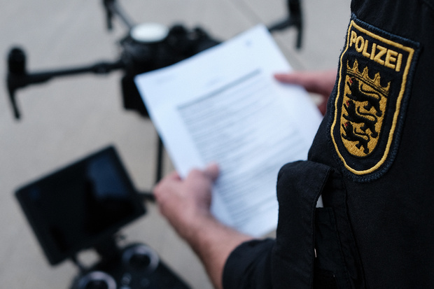 Bei der Polizei werden verstärkt Drohnenpiloten ausgebildet. Foto: Gerd Schmidt