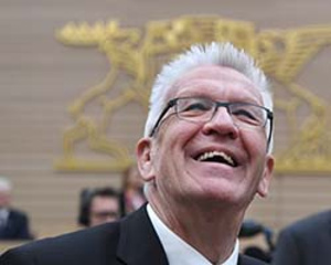 Winfried Kretschmann ist erneut vom Landtag zum Ministerpräsidenten gewählt worden. Foto: dpa