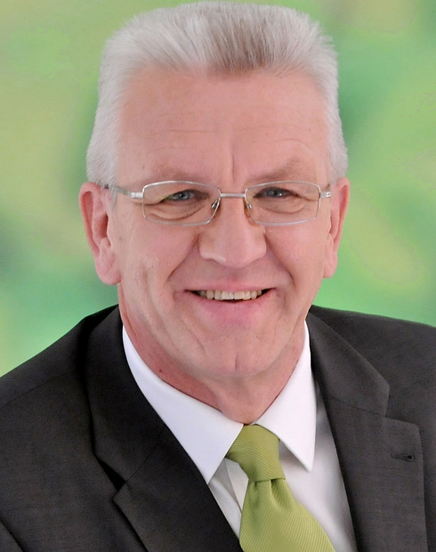 Ministerpräsident Winfried Kretschmann. Foto: Grüne