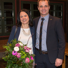 Bürgermeister Frank Buß mit Frau Angelika Buß