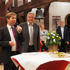 Bürgermeister Michael Lang und Ulrich Mauch