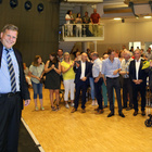 Bürgermeisterwahl in der Stadthalle von Hockenheim