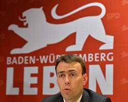 Nils Schmid ist Spitzenkandidat der SPD. Foto: dpa