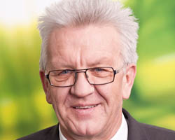 Ministerpräsident Winfried Kretschmann. Foto: Grüne