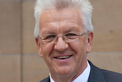 Ministerpräsident Winfried Kretschmann. Foto: Staatsministerium